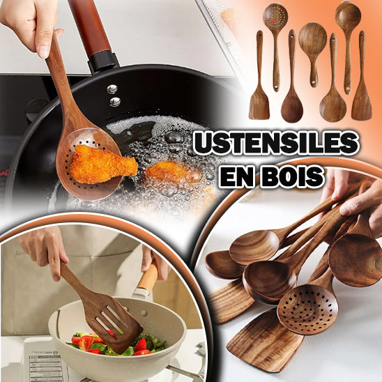 WoodTools™| Ustensiles en bois authentiques et stylés